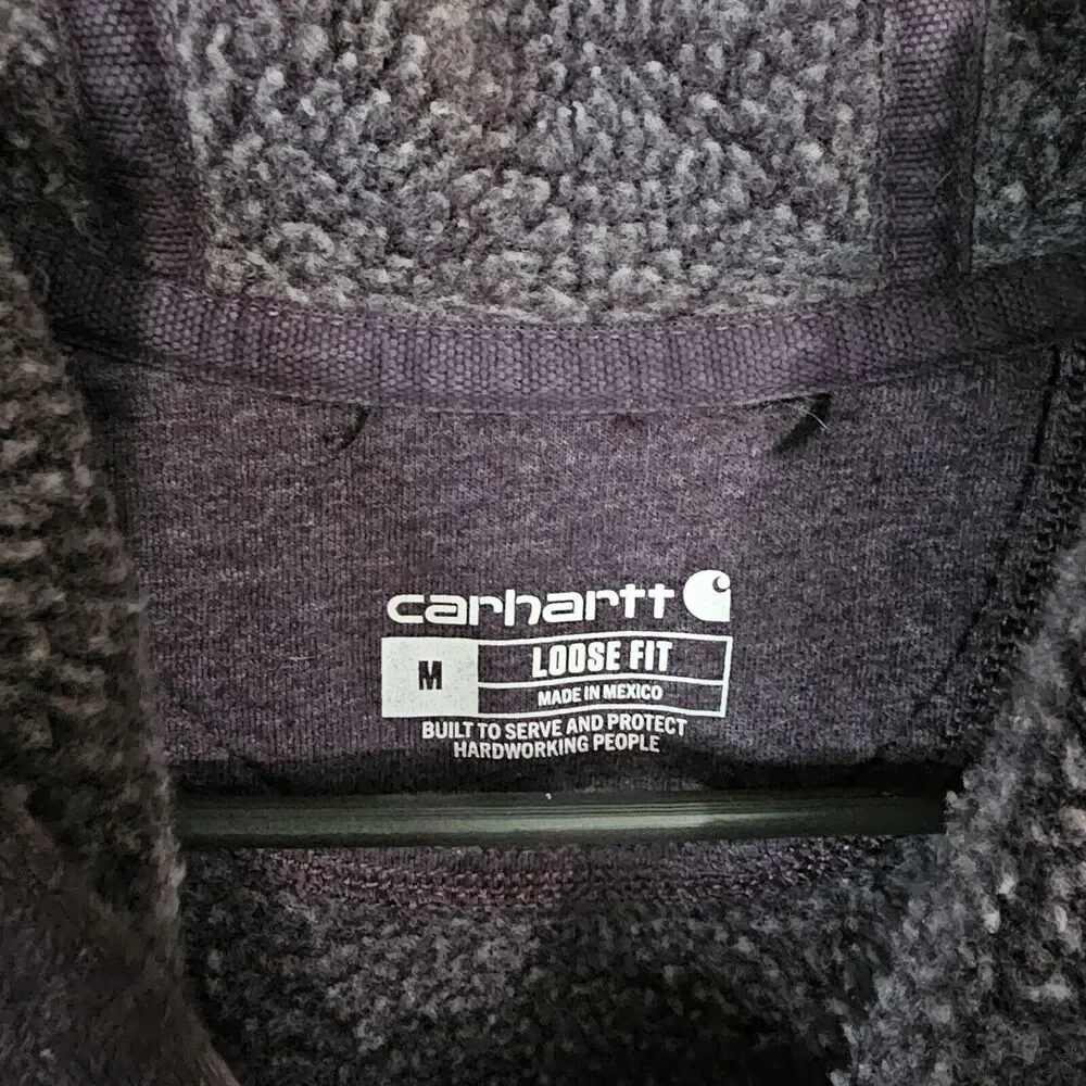 Carhartt‎ Mens Relaxed Loose Fit Hoodie Medium Purple